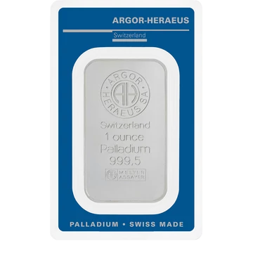 Argor Heraeus palládiumrúd - 1 uncia