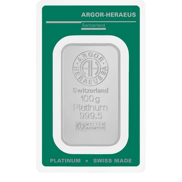 Argor Heraeus platinarúd - 100 g Argor Heraeus platinarúd - 100 g