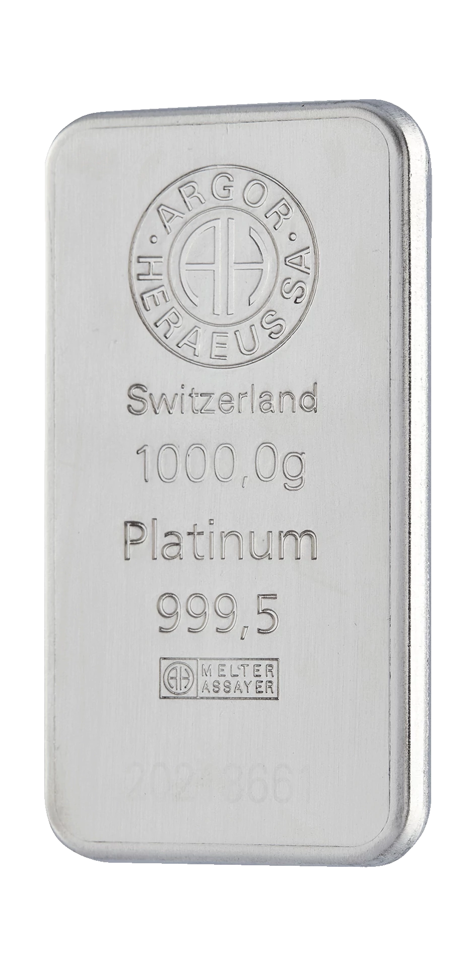 Argor Heraeus platinarúd - 1000 g